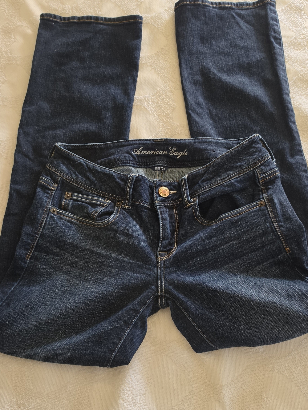 American Eagle Outfitters Dark Blue Skinny Jeans